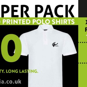 Bumper Pack 10 Printer Polo Shirts